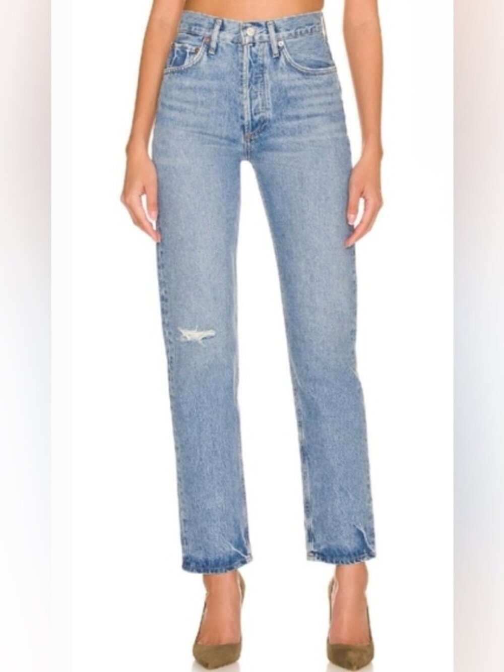 AGOLDE 90's Pinch Waist Jeans in Abstract Size 25
